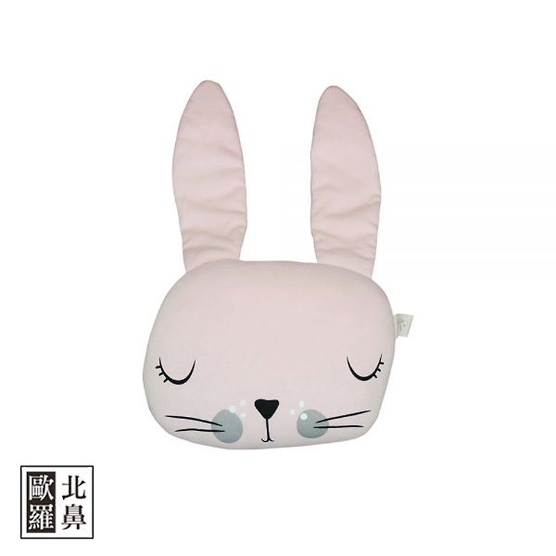 Mister Fly Animal Shaped Pillow - Pink Bunny - Kids' Toys - Cotton & Hemp 