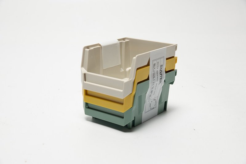 【Livinbox】Moai stacking storage box - Storage - Plastic Multicolor