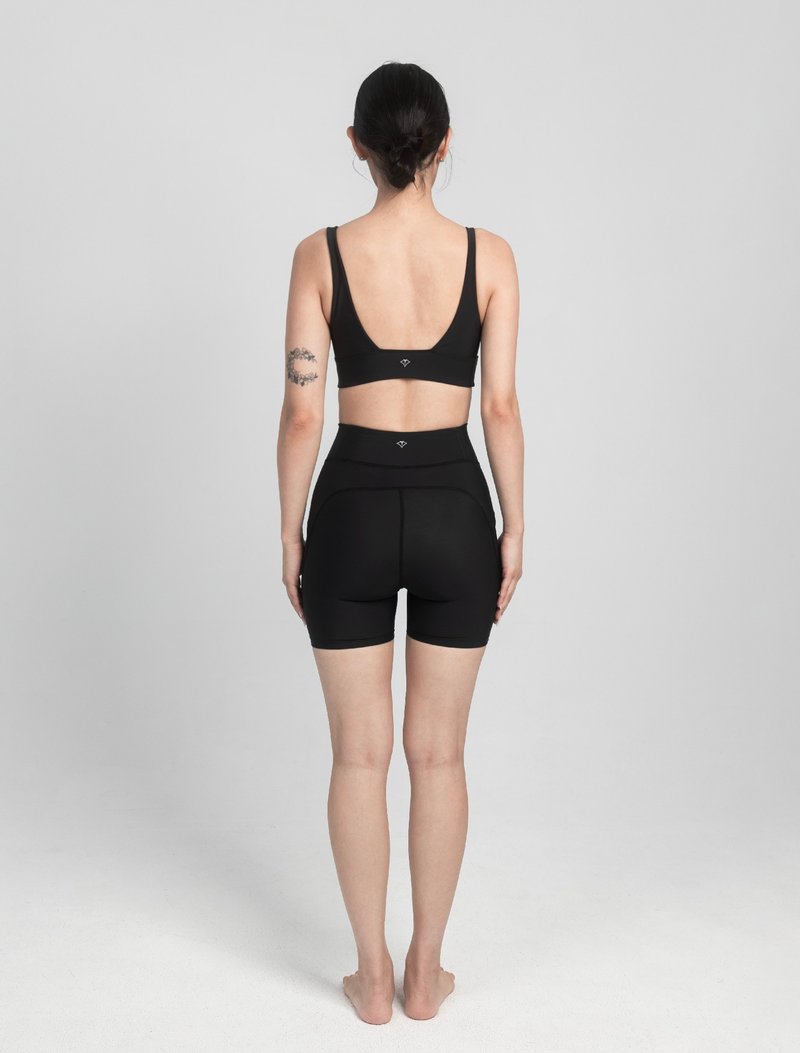 Black classic black/Xtra Life water and land sports high-waist functional pants/Bottom - ชุดว่ายน้ำผู้หญิง - วัสดุอื่นๆ สีดำ