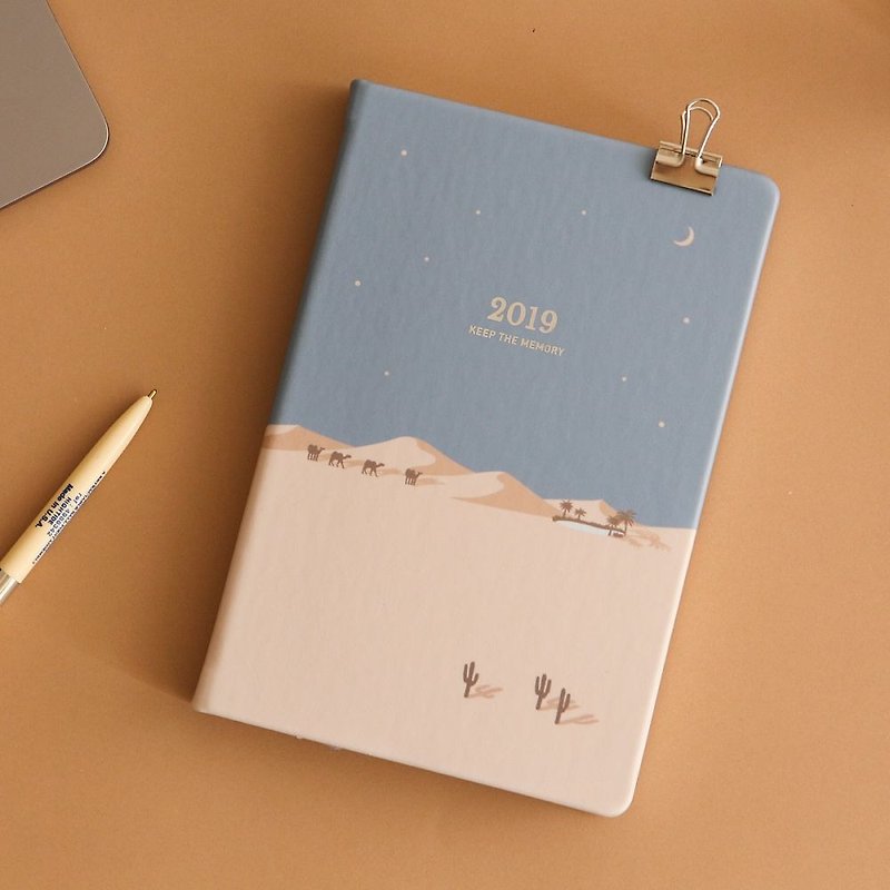 2019 beautiful memory strapaging time Zhou Zhi-03 desert, E2D16616 - Notebooks & Journals - Paper Multicolor