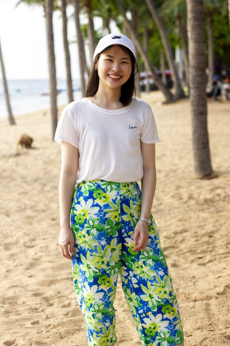 麻褲子/系列我來自寒冷 - 其他 - 亞麻 多色