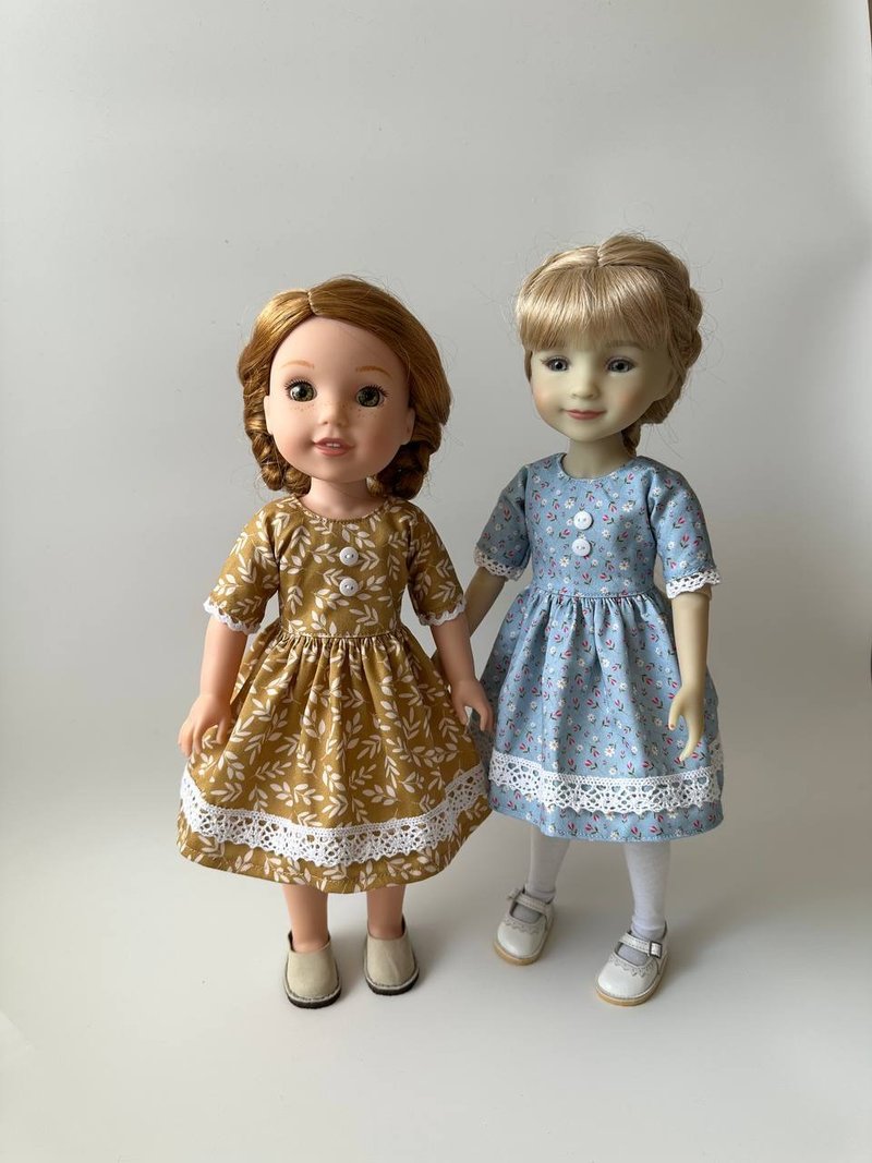 PDF sewing pattern for Ruby Red Fashion Friends dolls. - 手工藝教學/工具書 - 其他材質 