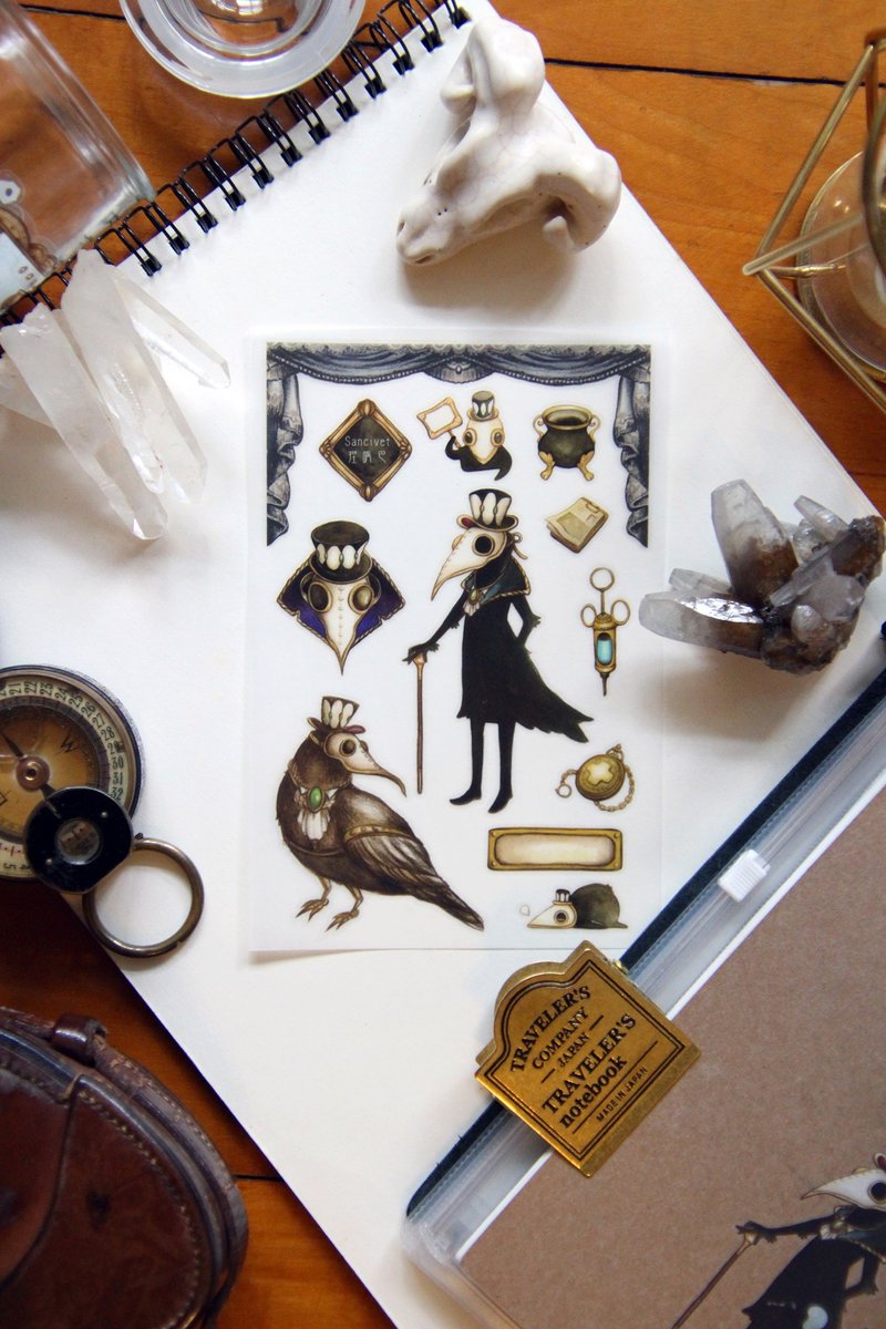 克勞德醫生-轉印貼紙 - 貼紙 - 塑膠 