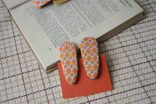 エルメス フラワーパターン ヘアピン エルメス フラワーパターン