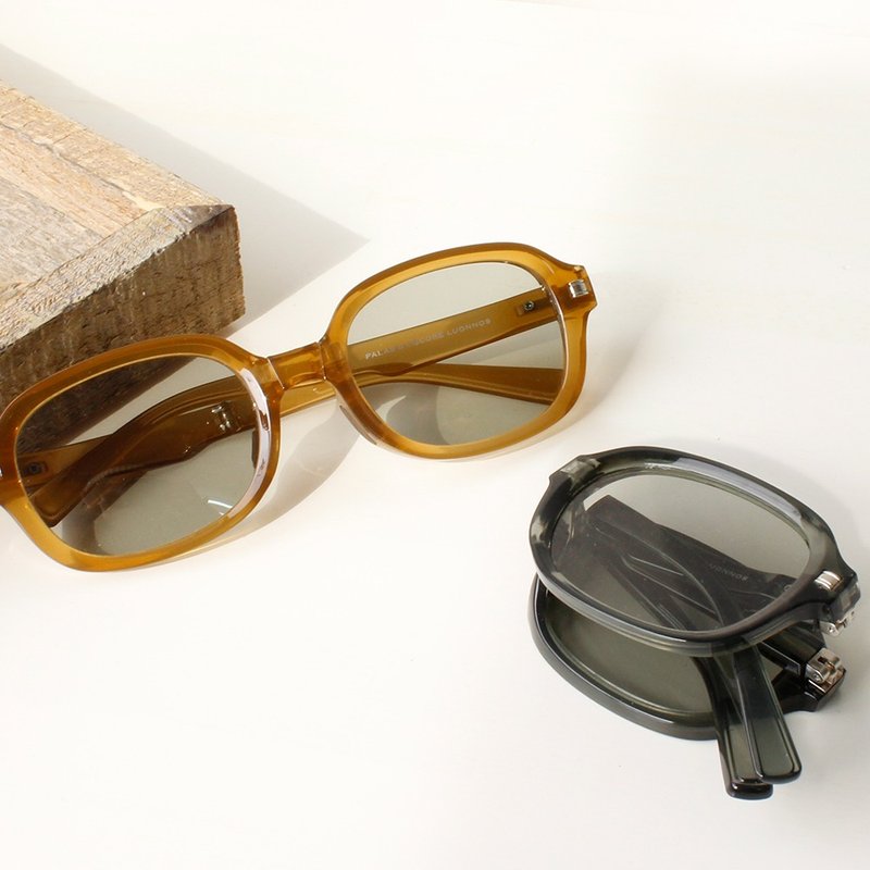 感光變色太陽眼鏡 (折疊式) Calmo SP  Folding Photochromic Sunglasses 折りたたみ調光サングラス - 太陽眼鏡/墨鏡 - 其他材質 灰色