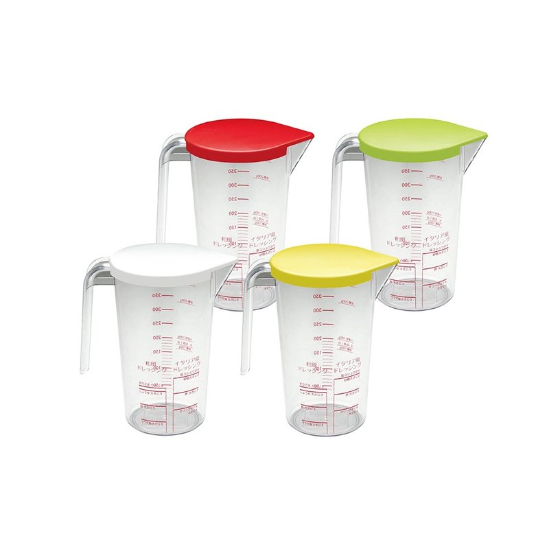 日本【SALUS 佐藤金屬】繽紛附蓋量杯 - 廚具 - 塑膠 銀色