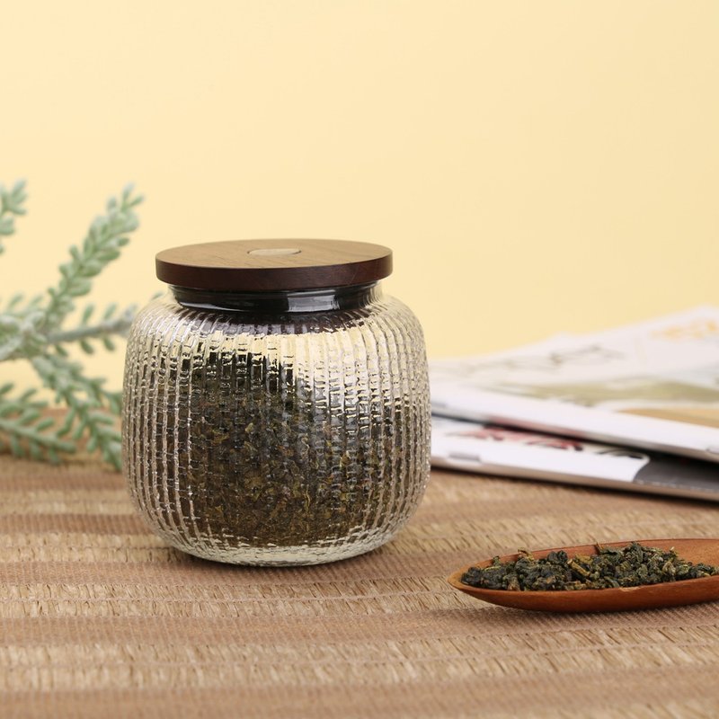 Shell Glass Tea Jar(350ml) - ขวดใส่เครื่องปรุง - แก้ว 