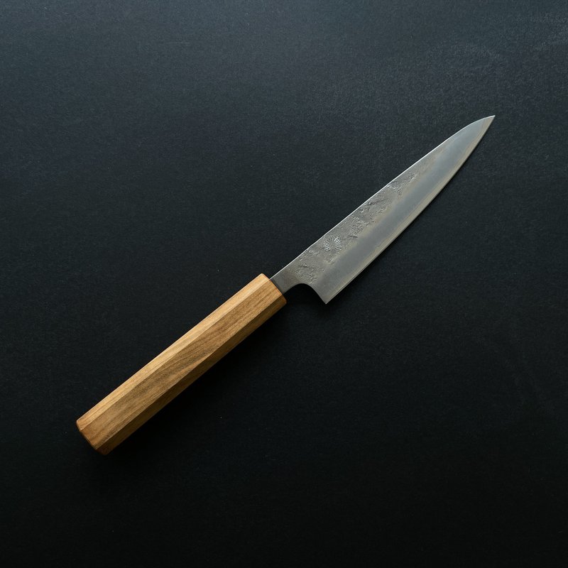 Kikusumi NATUR Sakura Petty Chef Knife Japanese G3 Steel Polished 13.5cm - มีด - สแตนเลส สีเงิน