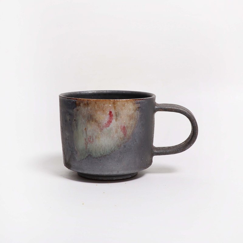 明芽窯 l 三彩黑曜咖啡杯 - 咖啡杯/馬克杯 - 陶 黑色