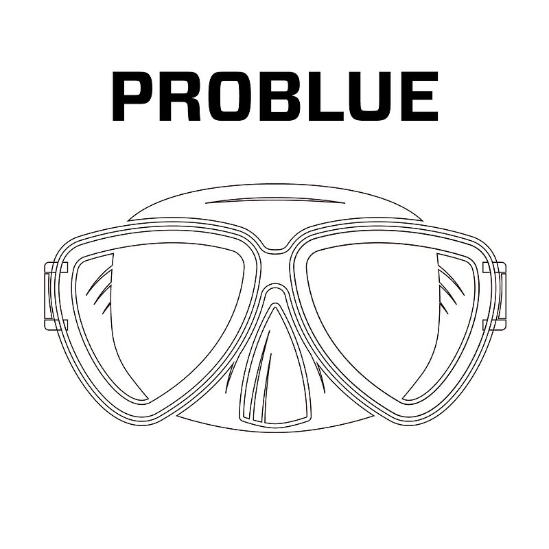 #270Pro PURE 曇り止めパッチ PROBLUE シリーズ マスク曇り止め マスクパッチ デフォッガー スキューバ - エクササイズグッズ - その他の素材 透明