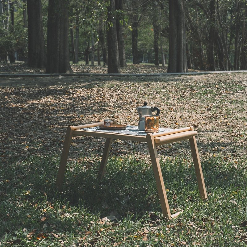[Kaohsiung Woodworking Experience Event] Wood Philosophy Woodworking Teaching Vol.3 OUTDOOR Outdoor Small Wooden Table - งานฝีมือไม้/ไม้ไผ่ - ไม้ 