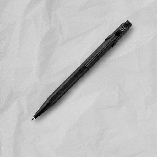 文聚 CARAN D ACHE 849 Black Edition 黑潮 時尚黑原子筆 免費刻字(