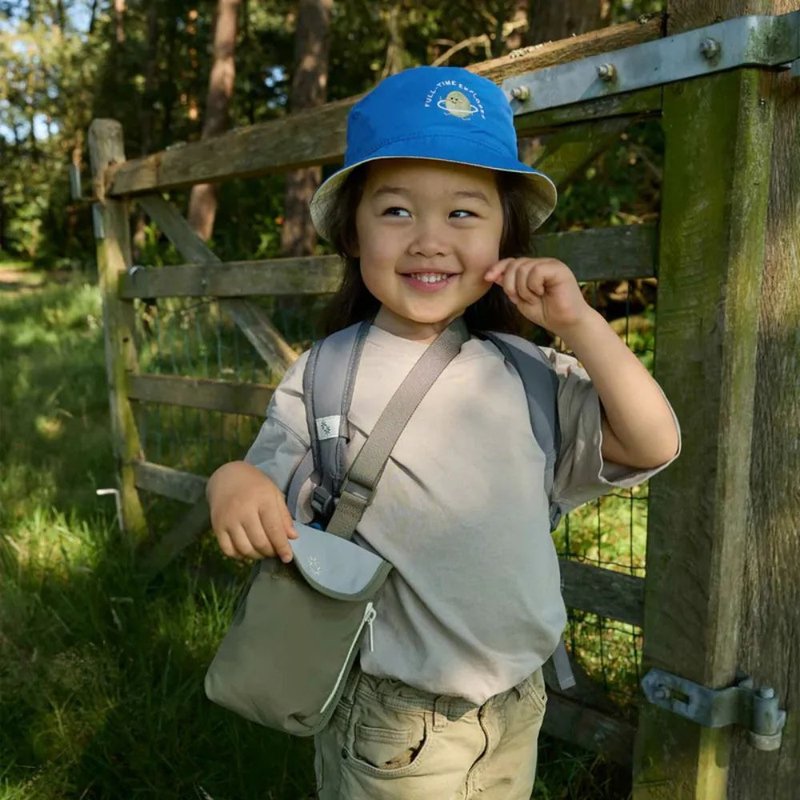 The Paper Bunny | Mini Bucket Hats Children's Bucket Hat - Explorer Marlin - หมวก - วัสดุกันนำ้ สีน้ำเงิน