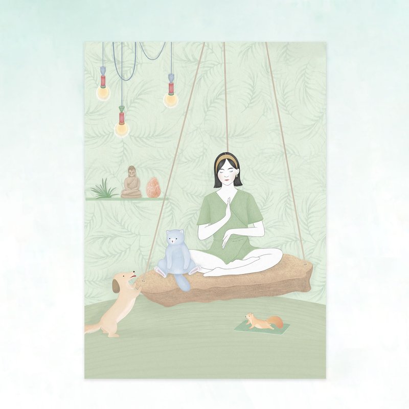 日紀 ⁄  6月 / 畫卡 - 卡片/明信片 - 紙 多色