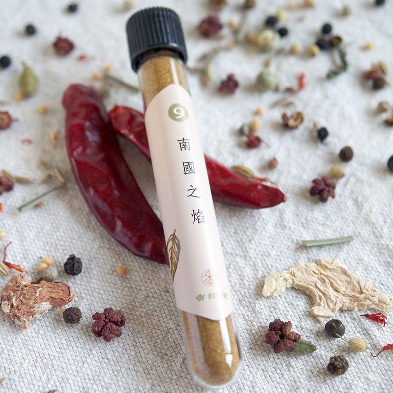 南國之焰 萬用複方胡椒粉 第九帖【香織堂】Seasoning No.9 - 養生/保健食品/飲品 - 玻璃 紅色