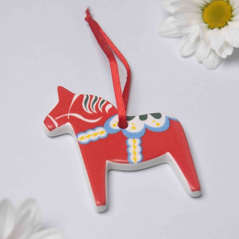 達拉木馬造型吊飾 - 擺飾/家飾品 - 瓷 