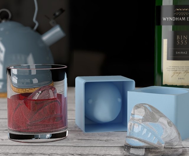 Shark Ice Cube / Ice Tray by Hikalimedia x 10