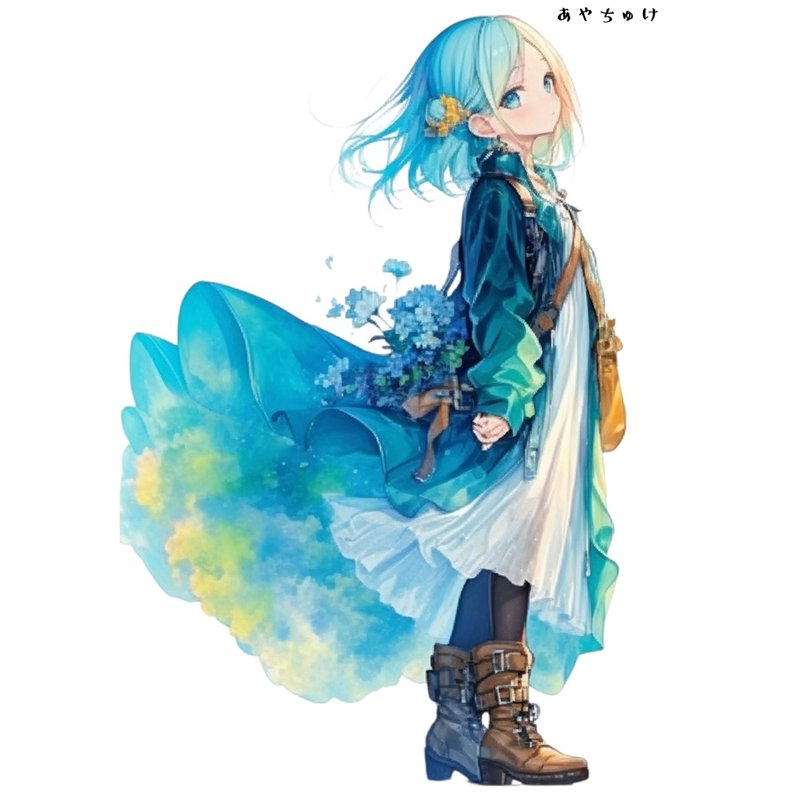 【6月中旬新作】07-096-0079 コラージュステッカー - 貼紙 - 紙 