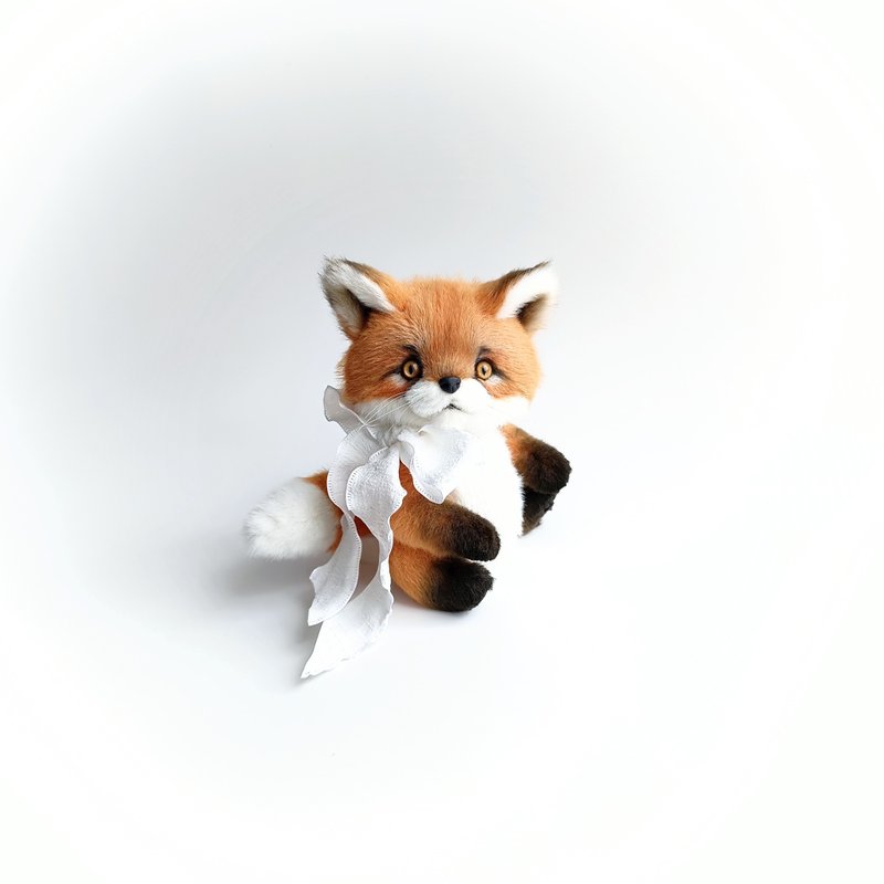 狐狸毛絨玩具 - 公仔/玩偶 - 其他材質 橘色