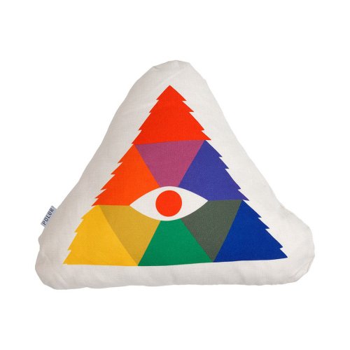 POLER 臺灣總代理 POLER CYCLOPS PILLOW 山型眼抱枕 / 印花 / 限量商品