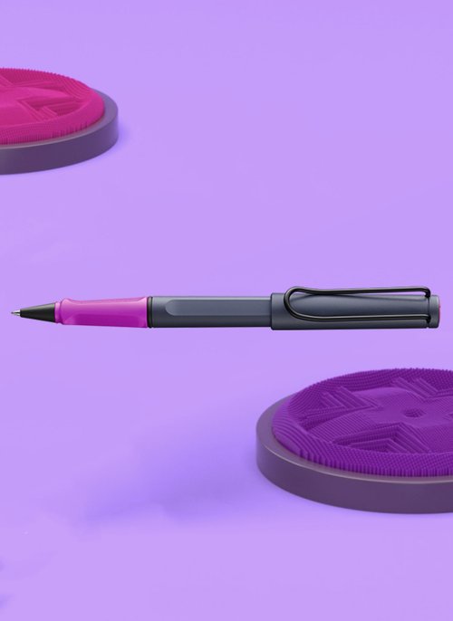 LAMY TAIWAN 官方旗艦館 【雷雕免費刻字】LAMY 鋼珠筆 限量單盒 / SAFARI 2024- 懸巖粉紅