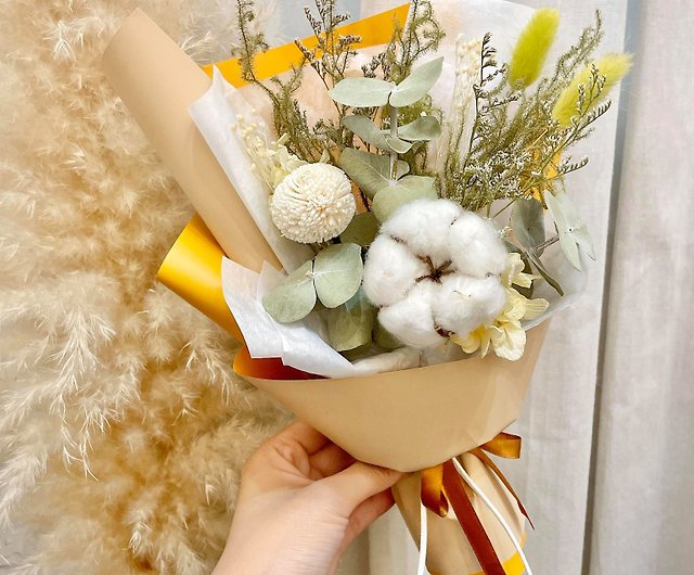 Decoration Dried Flowers Teacher's Day Gift Mini Artificial Flower Bouquet
