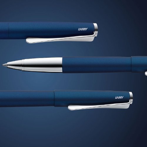 LAMY TAIWAN 官方旗艦館 【雷雕免費刻字】LAMY 鋼珠筆+筆袋禮盒 / studio 系列 - 多彩選