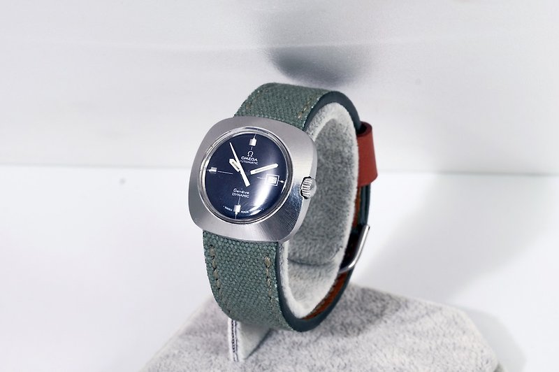 OMEGA Geneve DYNAMIC 70s vintage Swiss female watch mechanical watch space age - นาฬิกาผู้หญิง - โลหะ สีเขียว