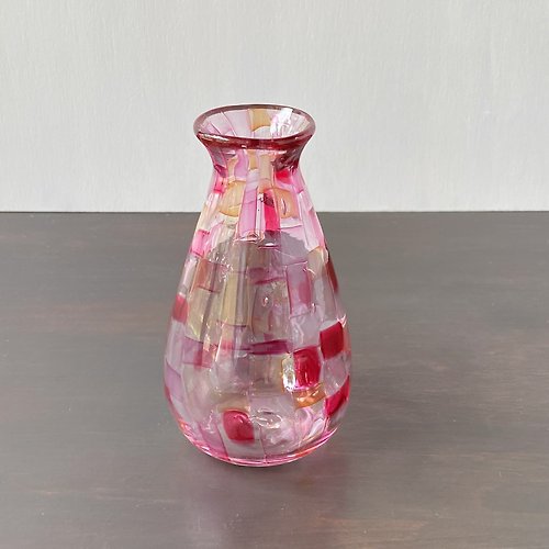 shizuka-miura 花器 パッチワーク 花瓶 52
