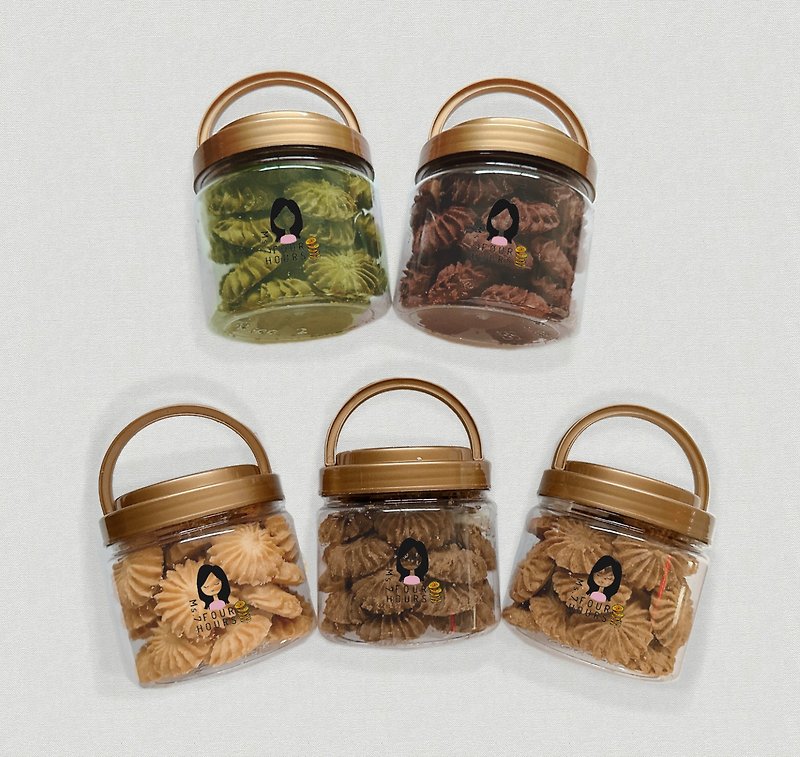 Miss 7 cookies are more mouth-watering than Hong Kong bear cookies - Handmade Cookies - Plastic Transparent