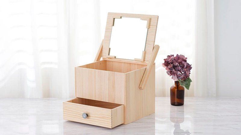 [Woodworking Experience] Portable Storage Beauty Box Classes Started in Taiwan - Woodworking / Bamboo Craft  - Wood 