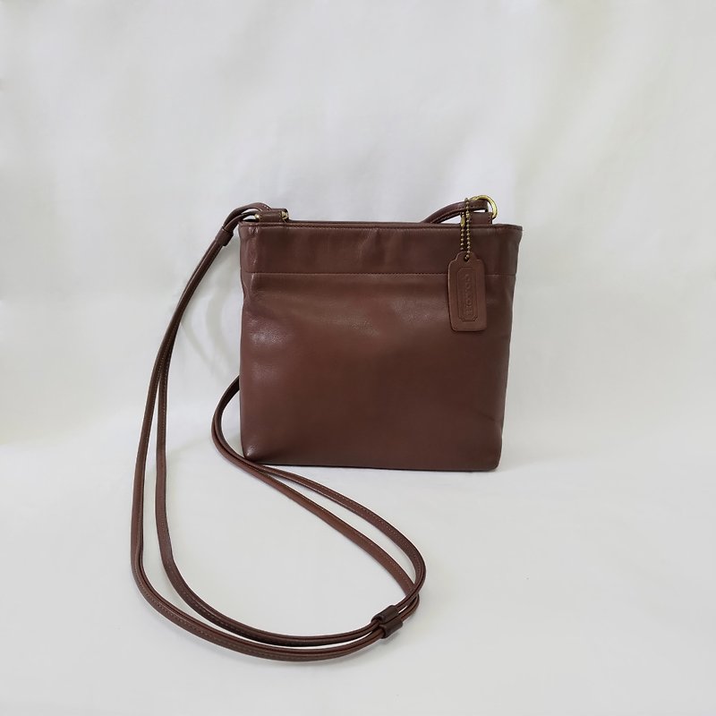 SY Vintage | Coach Dixon Mini American Made Crossbody Vintage Bag - Messenger Bags & Sling Bags - Genuine Leather 