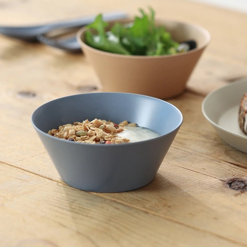 ideaco usumono Bamboo Fiber Dessert Bowl - 270ml - Multiple Colors Available - ถ้วยชาม - วัสดุอื่นๆ สีน้ำเงิน