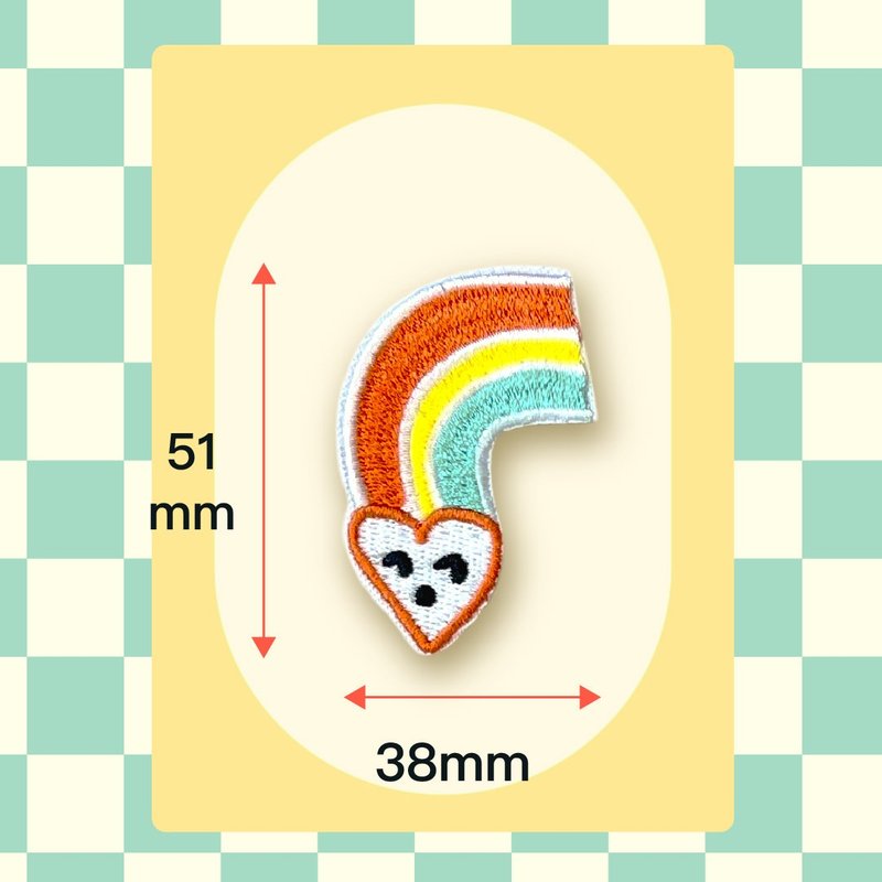 Ironing cloth|Rainbow - เย็บปัก/ถักทอ/ใยขนแกะ - งานปัก หลากหลายสี