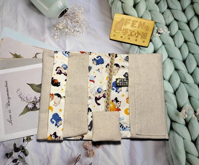 百貨店福袋 Turning Series Cat Big - model Self-created Back Fabric Cat フラワー・リース