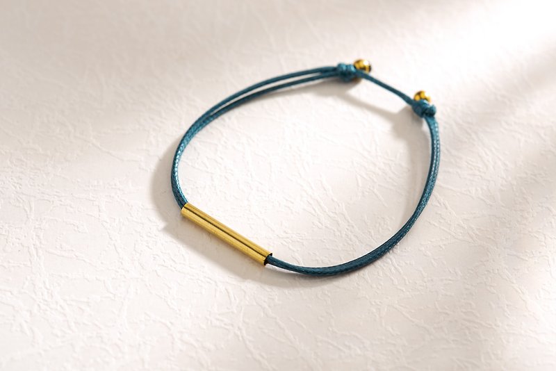 Charlene Handmade Wristband - สร้อยข้อมือ - วัสดุอื่นๆ สีน้ำเงิน