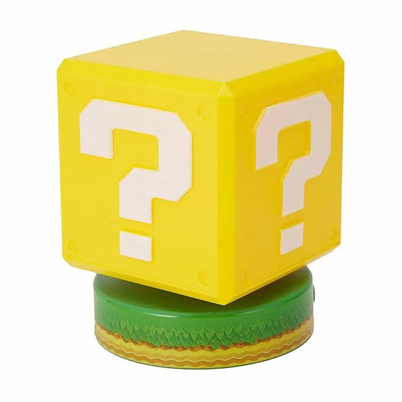 【Nintendo】 Super Mario Question Brick Night Light / Super Mario - โคมไฟ - พลาสติก สีเหลือง