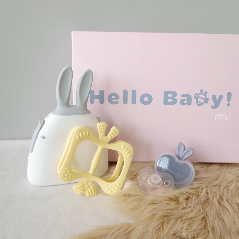 [Exquisite gift box and handbag] Miyue/Birthday gift MAMA's TEM: Teeth Fixer Pacifier- Butterfly - Baby Gift Sets - Silicone Multicolor