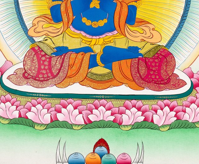 手描き絵画「Ritual」日本画　オリジナル　原画 af5190e92244b1c1b096e9f43054ec