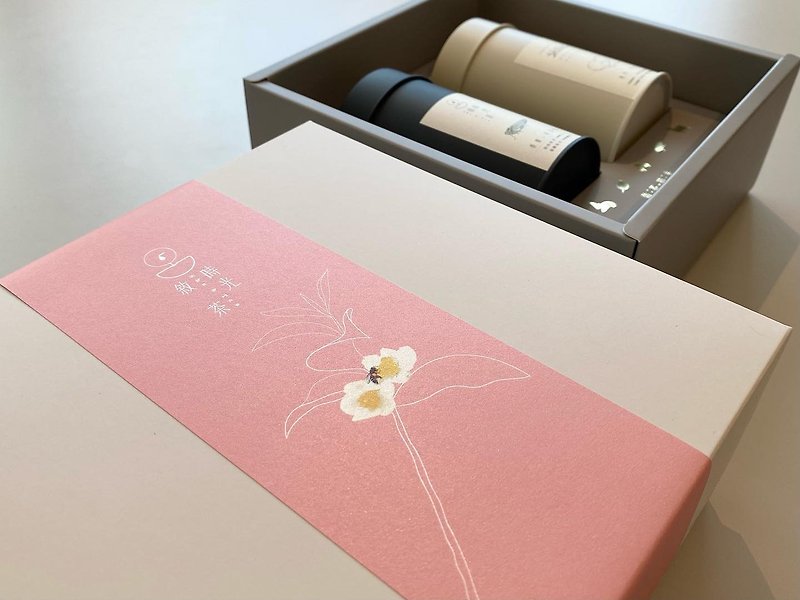 / Winter Tea Gift Box/ Ripe Rhyme‧ Dongding × Shan Yun‧ Jinxuan - ชา - กระดาษ สีเทา