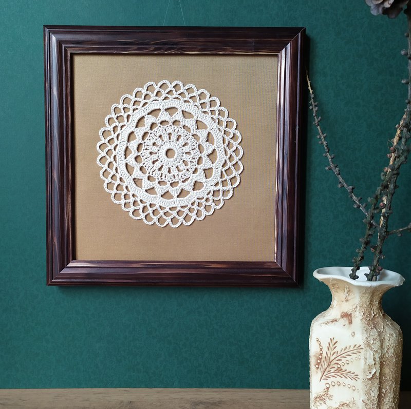 Latte Color Miniature2 - Wall Décor - Cotton & Hemp Multicolor