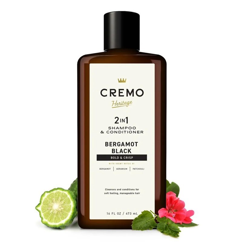 Cremo - 黑色傳奇 沙龍香水護髮洗髮精 / 保濕控油香氛洗髮乳 - 洗髮精/餅/皂 - 其他材質 