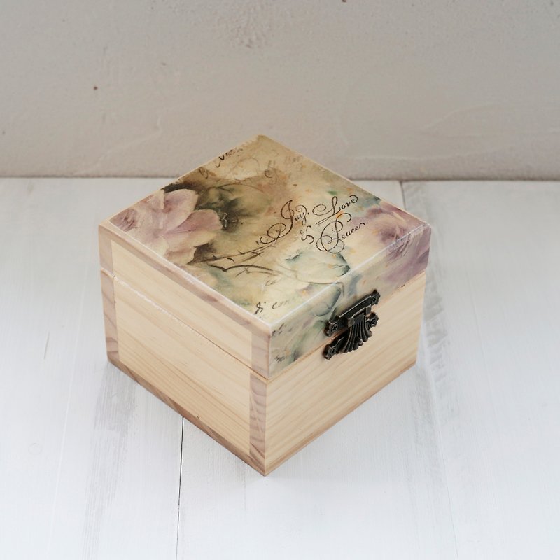 [Love] Wood Classic wooden wet ink water oil 9 grid 10ml lavender tea wood box wood essential oil wooden box - Fragrances - Wood 