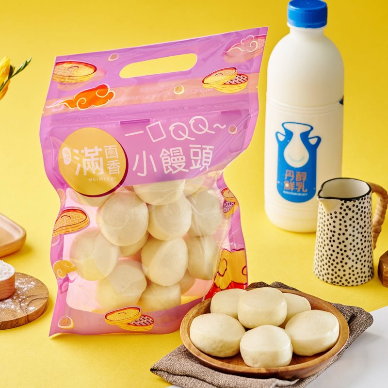 【滿面香】QQ鮮奶小饅頭-24入裝 - 麵包/吐司 - 新鮮食材 