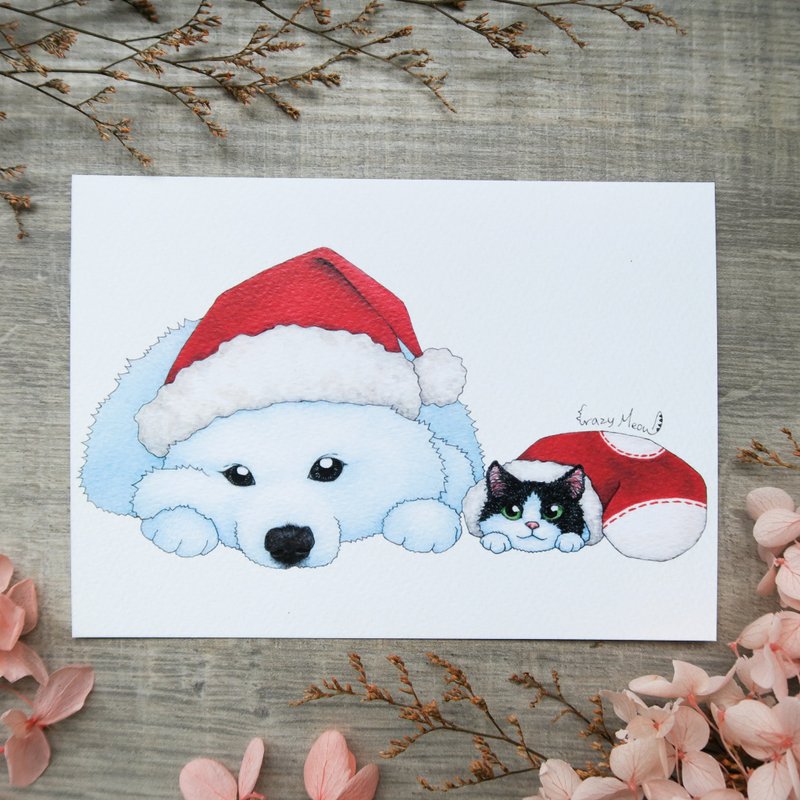 【Cat Maniac】Postcard(44) - การ์ด/โปสการ์ด - กระดาษ หลากหลายสี