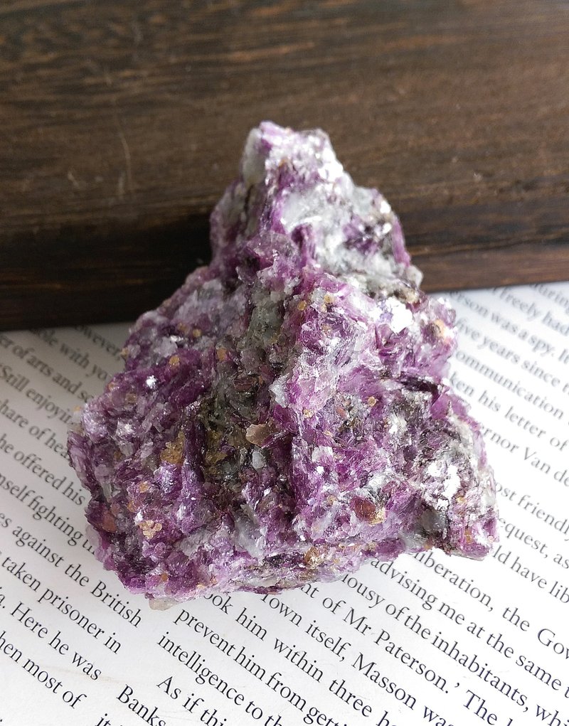 Lepidolite 坦桑尼亞產地 紫鋰雲母 鋰雲母 鱗雲母 天然礦石 原礦 - Items for Display - Other Materials 