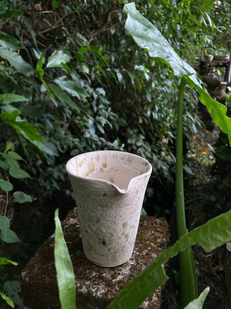 潑彩 開片茶海 01 - 茶壺/茶杯/茶具 - 陶 