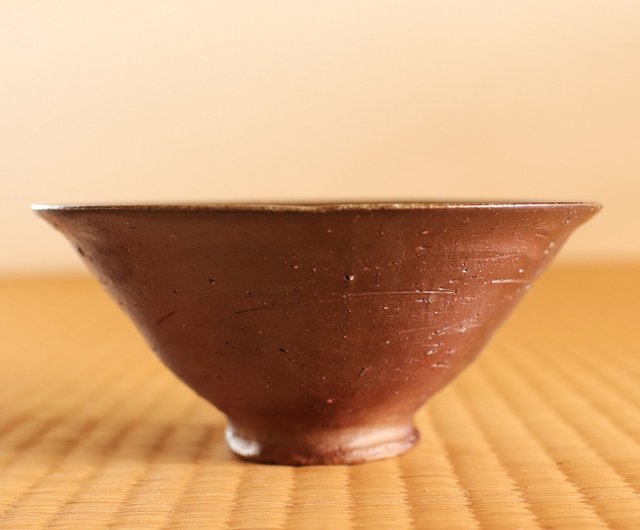備前焼 茶碗 (桐箱付き) ty-004 - ショップ 宗兵衛窯 茶碗