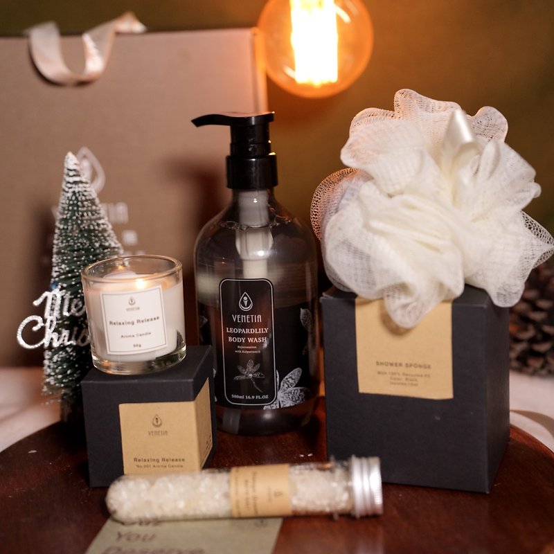[Christmas Gift Box] Deserve Box Heartwarming Gift Box - Body Wash - Other Materials 