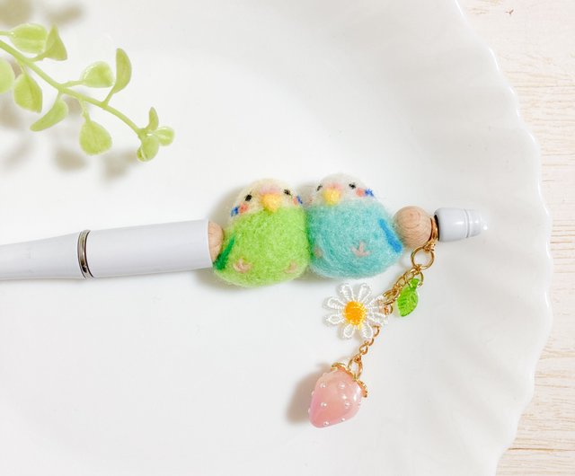 ハンドメイド♪羊毛フェルト　ミニ　シマエナガ5羽　セキセイインコ6羽 ハンドメイド♪羊毛フェルト ミニ シマエナガ5羽 セキセイインコ